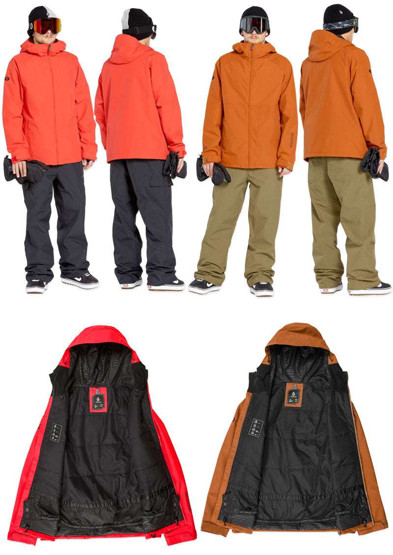 24-25 VOLCOM/ボルコム 2836 ins jacket 着用説明動画 メンズ