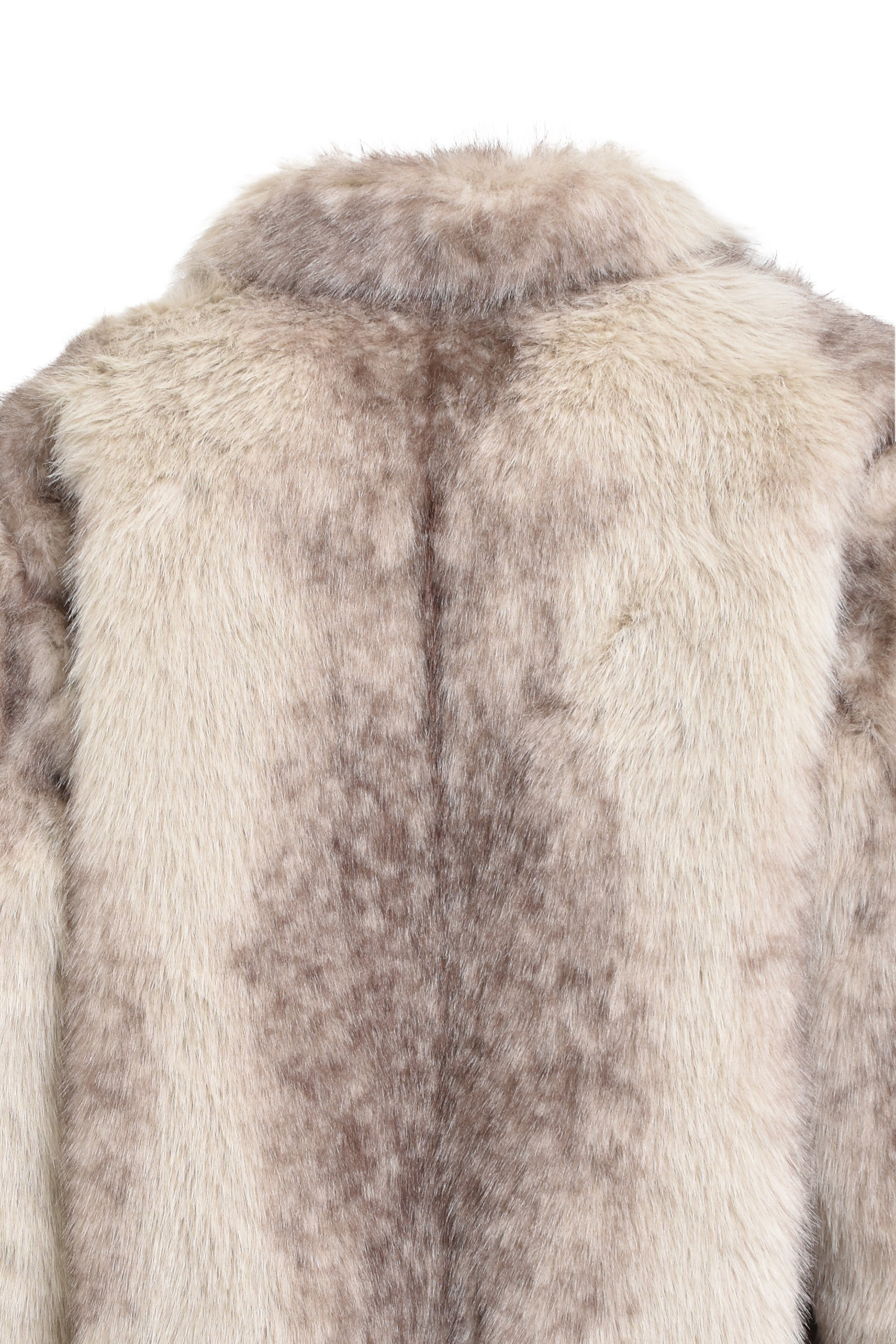 FAUX FUR JACKET / MOSS – BREATH - サイズ 着丈 身幅 肩幅 袖丈 M