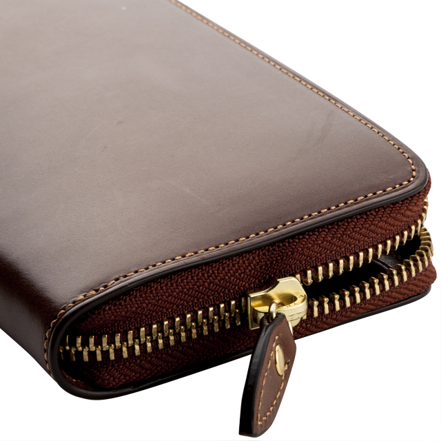 ブライドルレザー ラウンドジッパー長札財布 No.107 | ブレイリオ公式