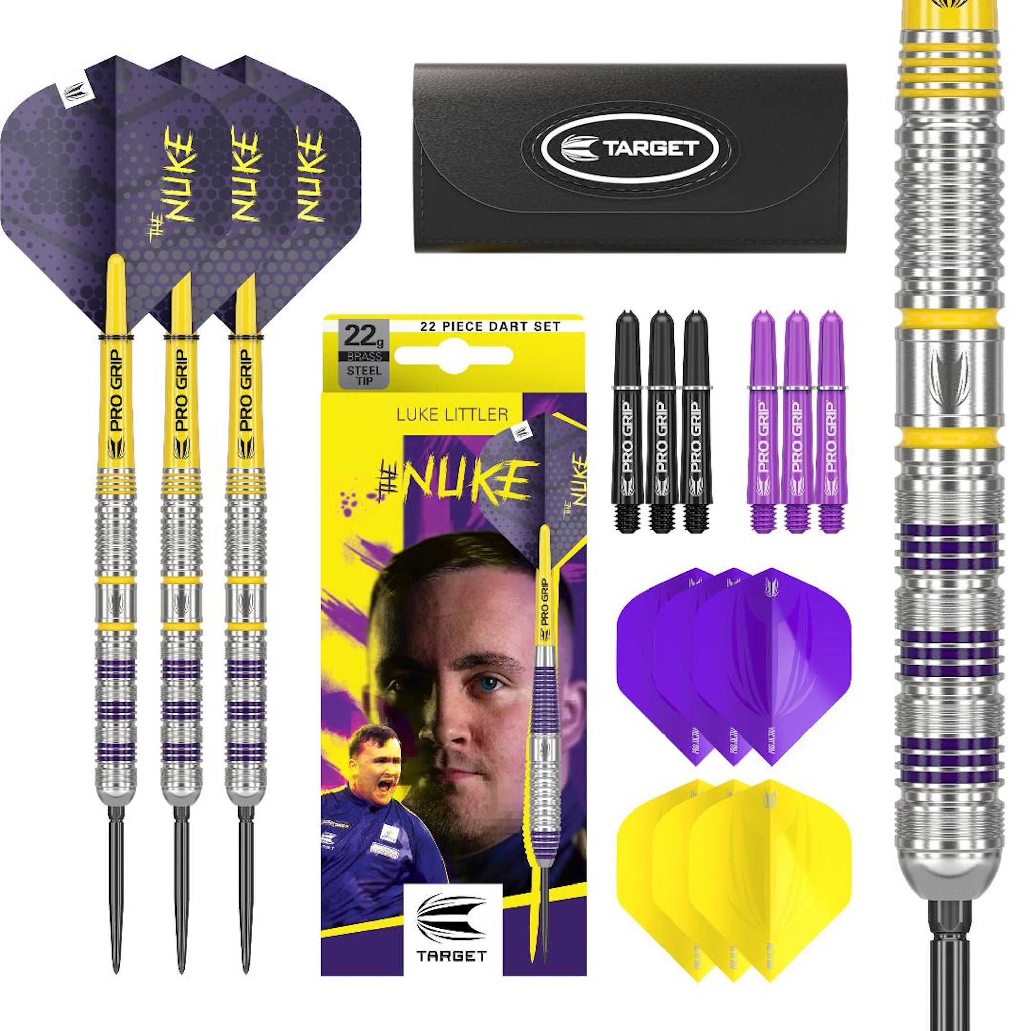 Luke Littler Brass Steel Starter Set – British Darts