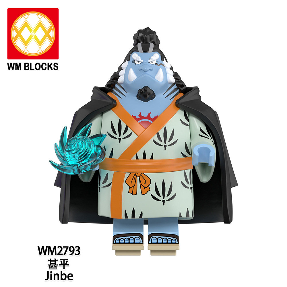 Anime One Piece Jinbe WM2793 Minifigures - Brixtoy