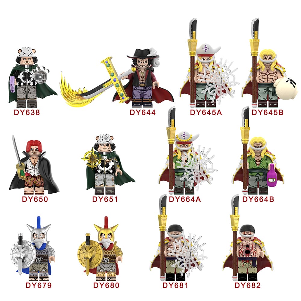 Anime One Piece Edward Newgate DY682 Minifigures - Brixtoy