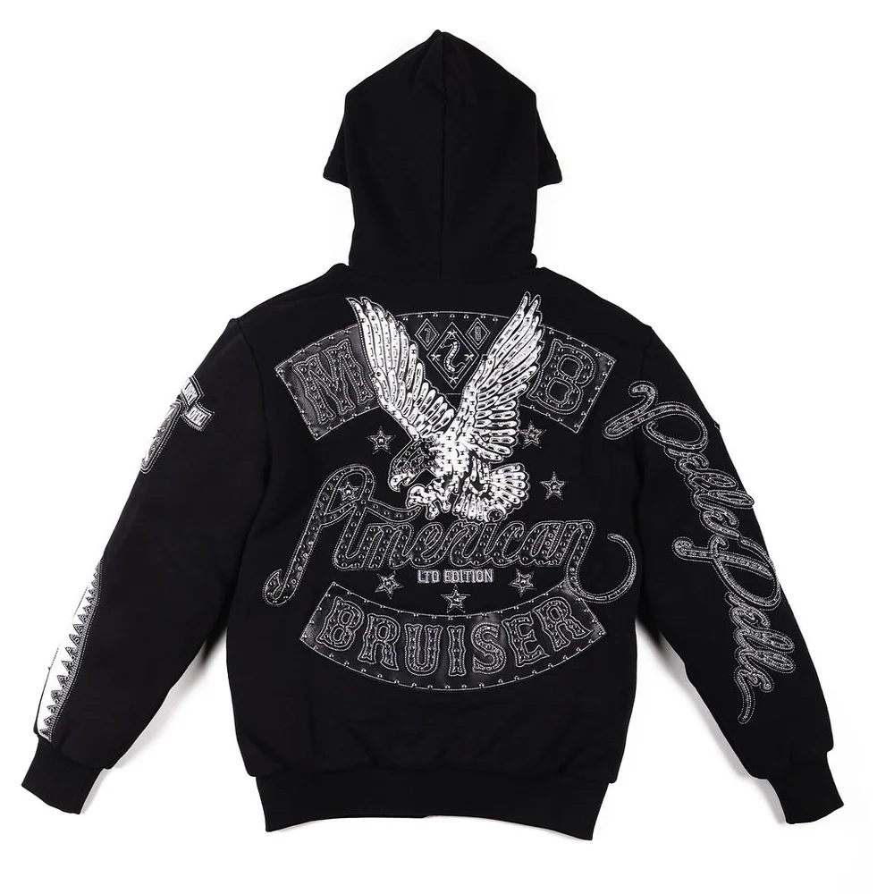 Pelle Pelle Black Tracksuit - Brick City Leather