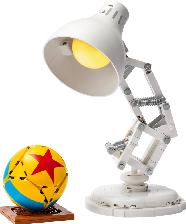 Disney Pixar Luxo Jr. Text Based Instructions Bricks for the Blind