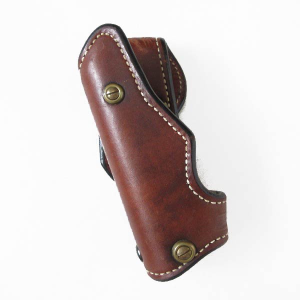 ファストドロー用カスタムホルスターU.S ERNIE.HILL製（Used)