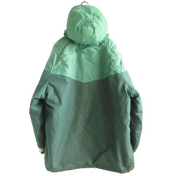 70's USA製 Woolrich ウールリッチ 中綿 ジャケット 緑系 XL ヨーク