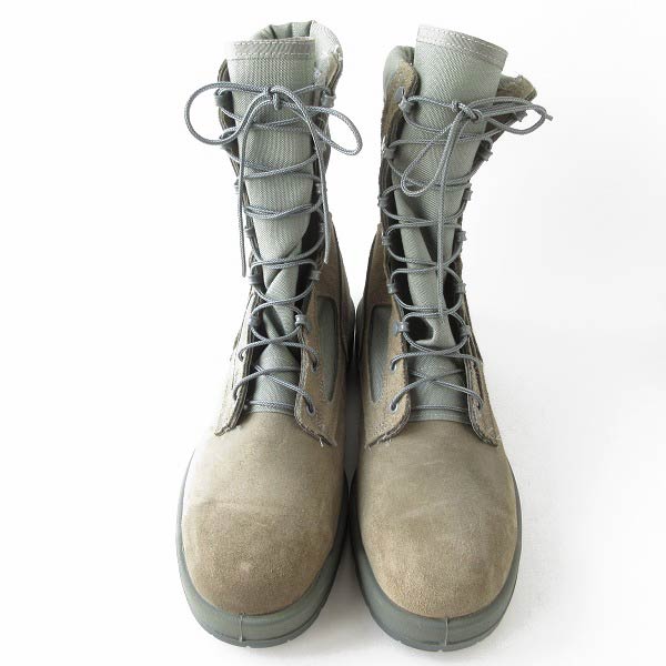 新品 USA製 BELLEVILLE 米軍 スチールトゥ ミリタリーブーツ 11W 幅広