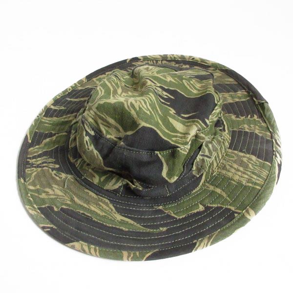 60s 70s～ 実物 タイガーストライプ ブッシュハット ブーニーハット