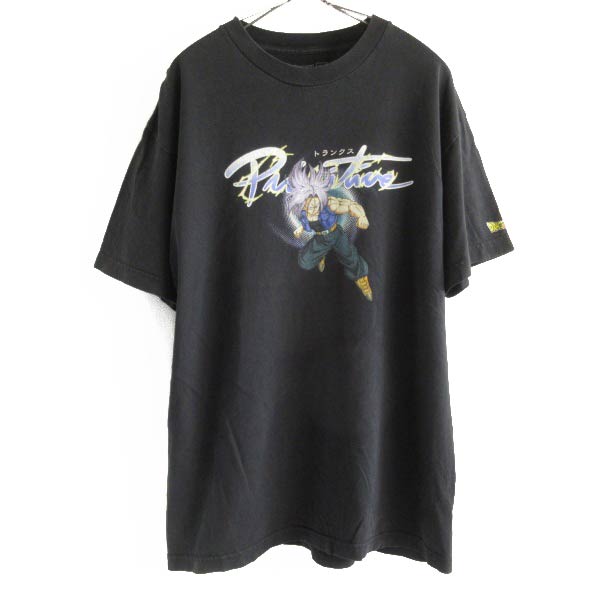 アメリカ企画 ドラゴンボールZ×primitive トランクス 半袖Tシャツ 黒 L