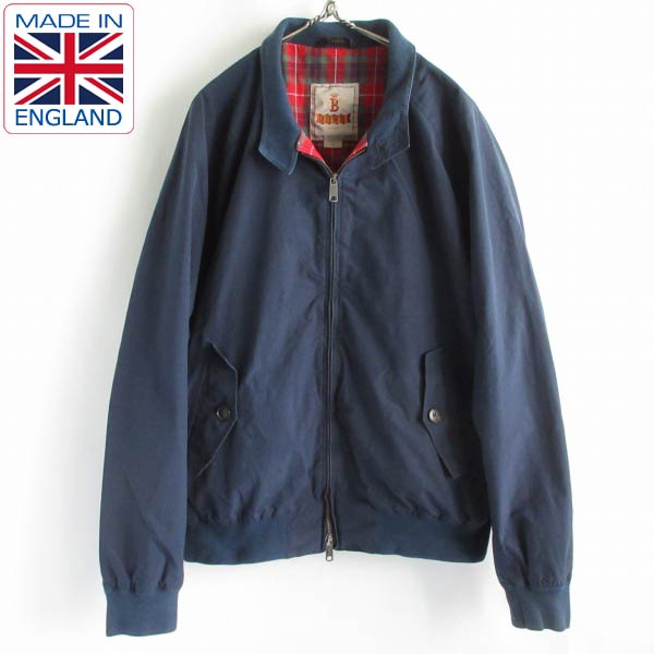 英国製 BARACUTA G9 ハリントン ジャケット 紺系 46 ネイビー