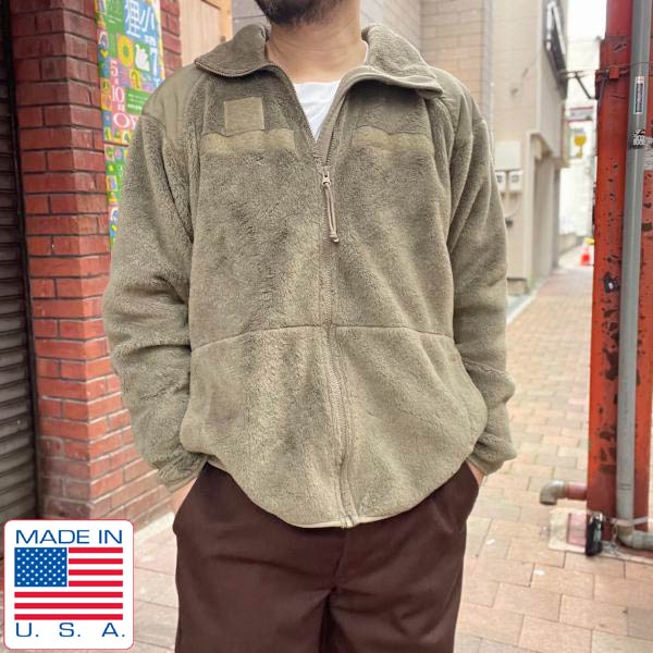 USA製 実物 米軍 ECWCS GEN3 ポーラテック フリース ジャケット M-L