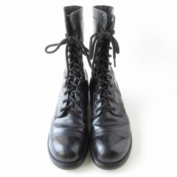 USA製 米軍 CORCORAN コーコラン 12ホール ジャンプブーツ 黒 26.5cm