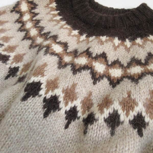 美品 アイスランド製 ICELOOK ロピー セーター XL samband of Iceland