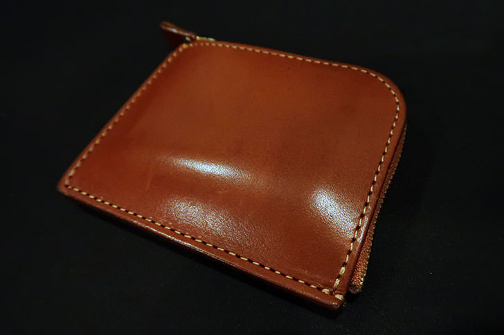 3年】 土屋鞄ナチューラ ヌメ革 Lファスナー の成長記録