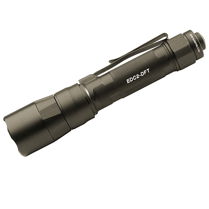 SureFire EDC2-DFT Turbo Rechargeable Flashlight | Made in the USA