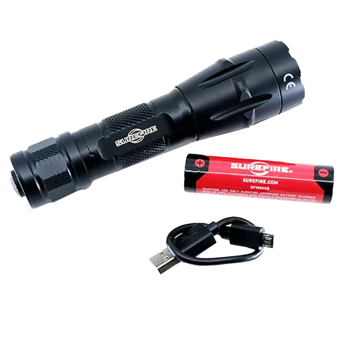 SureFire Fury-DFT Dual Fuel Tactical Flashlight | Made in USA