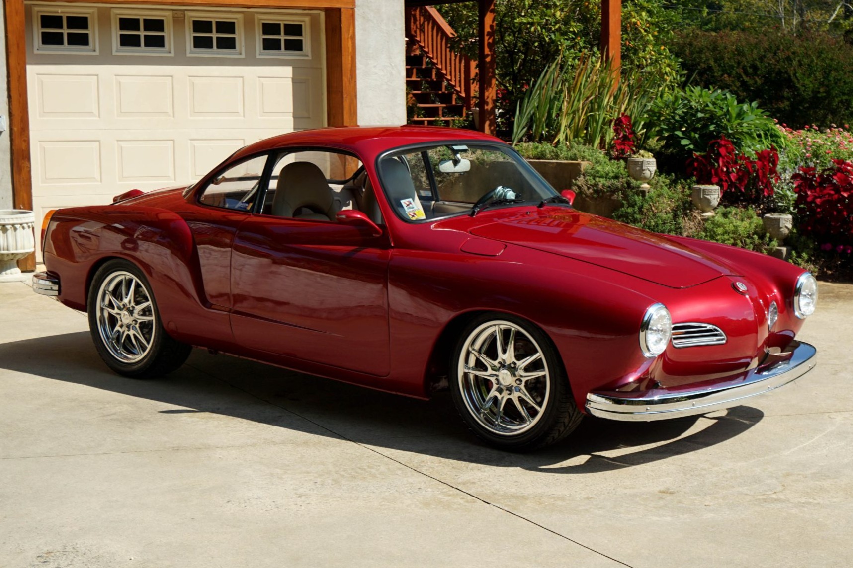 2.1L-Powered 1973 Volkswagen Karmann Ghia 5-Speed for sale on BaT