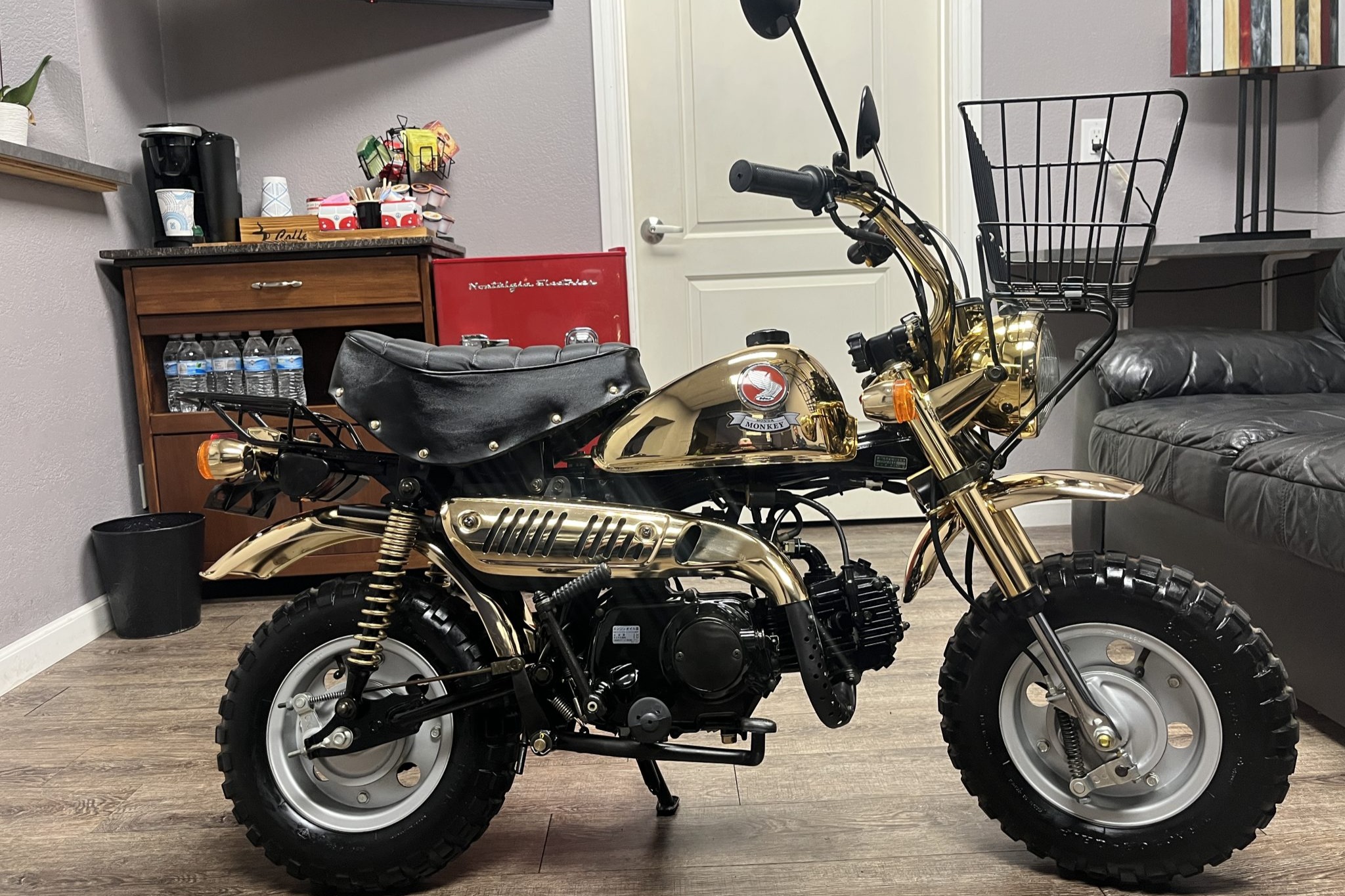 No Reserve: 1996 Honda Z50J Monkey Gold Limited Edition for sale