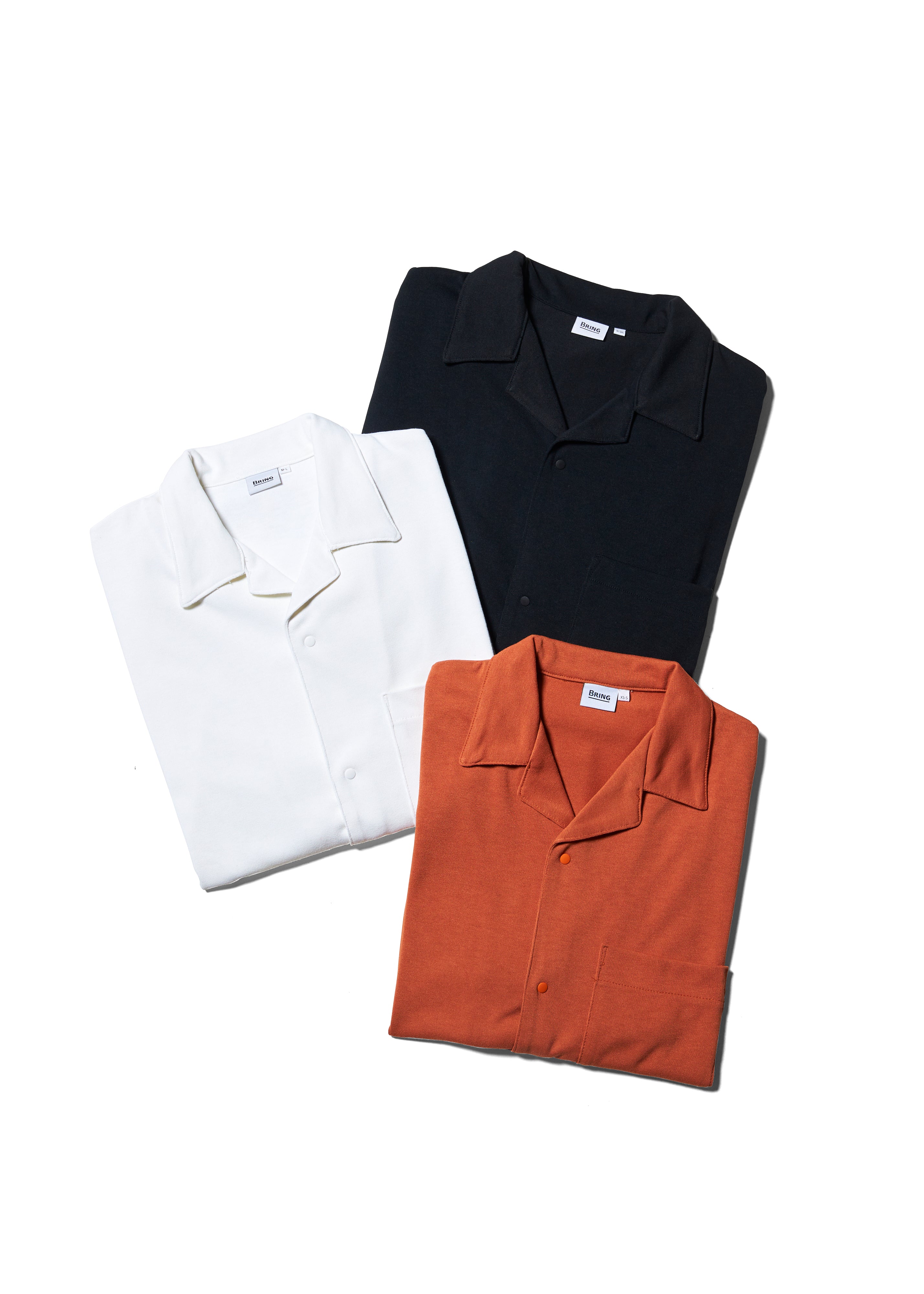 DRYCOTTONY ハーフスリーブオープンカラーシャツ | BRING（ブリング