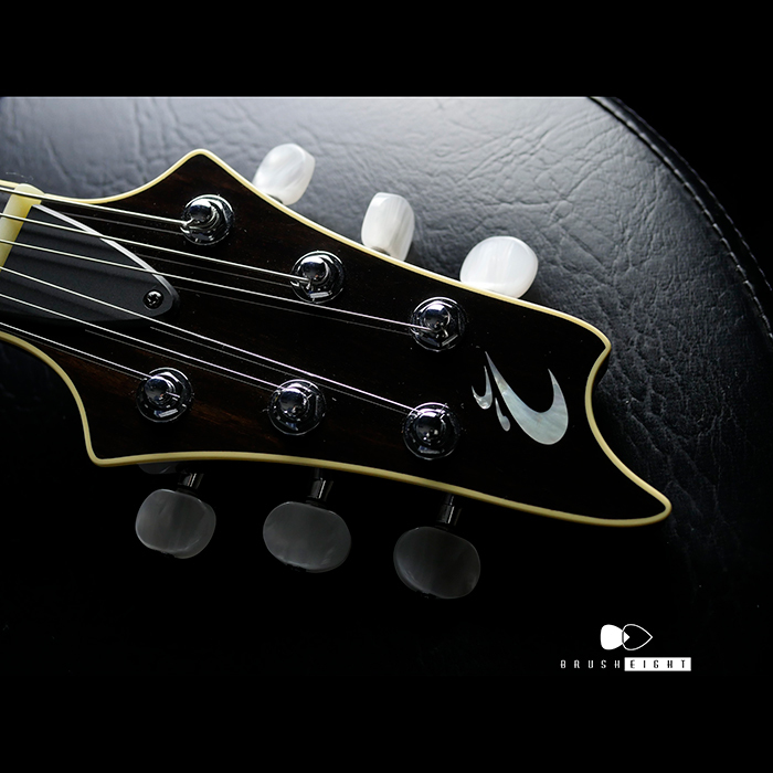 Brush eight / 【SOLD】T's Guitars Arc-STD VS100N “Yellow Tiger”