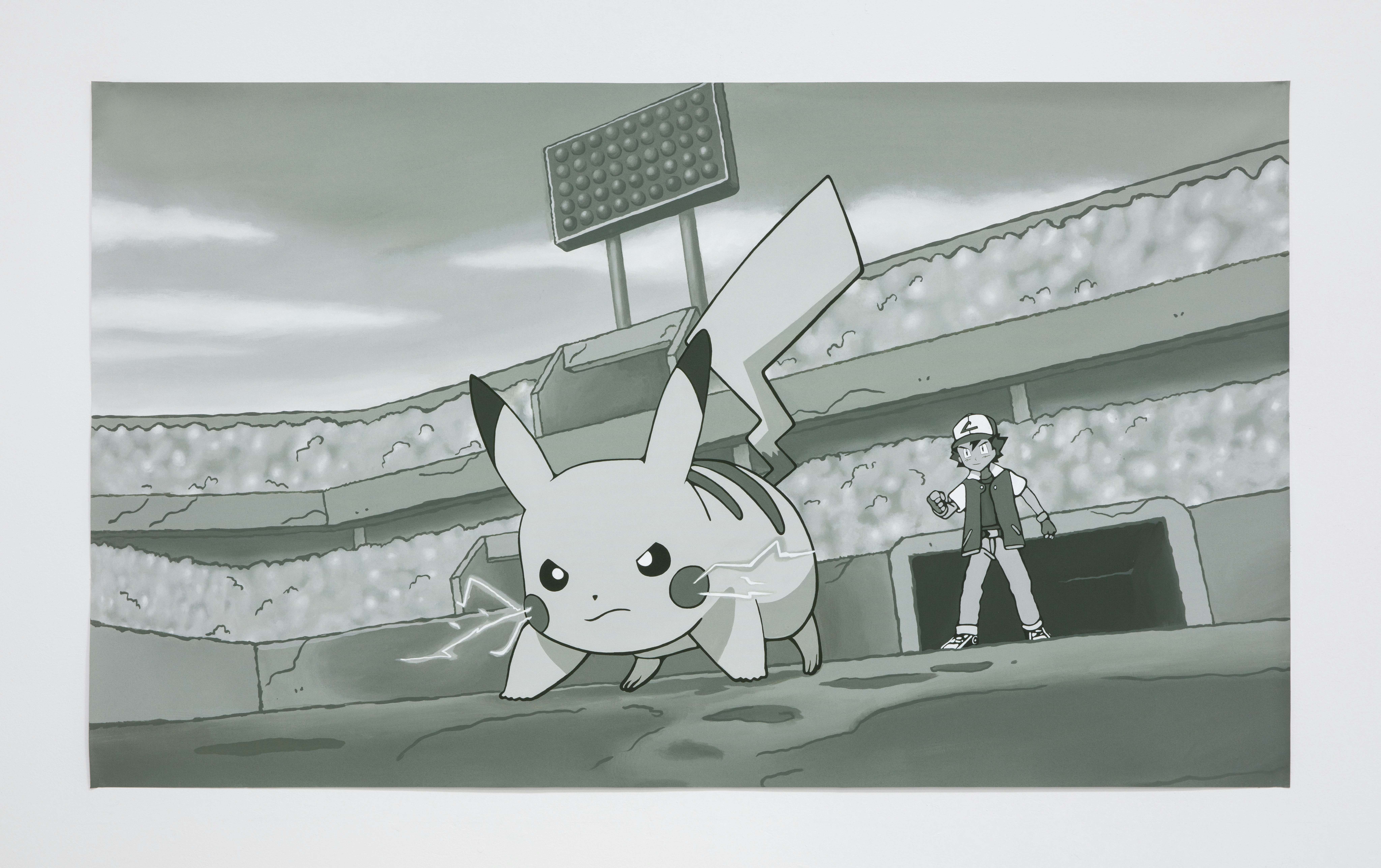 ダニエル・アーシャム × ポケモン（NANZUKA UNDERGROUND）｜美術手帖