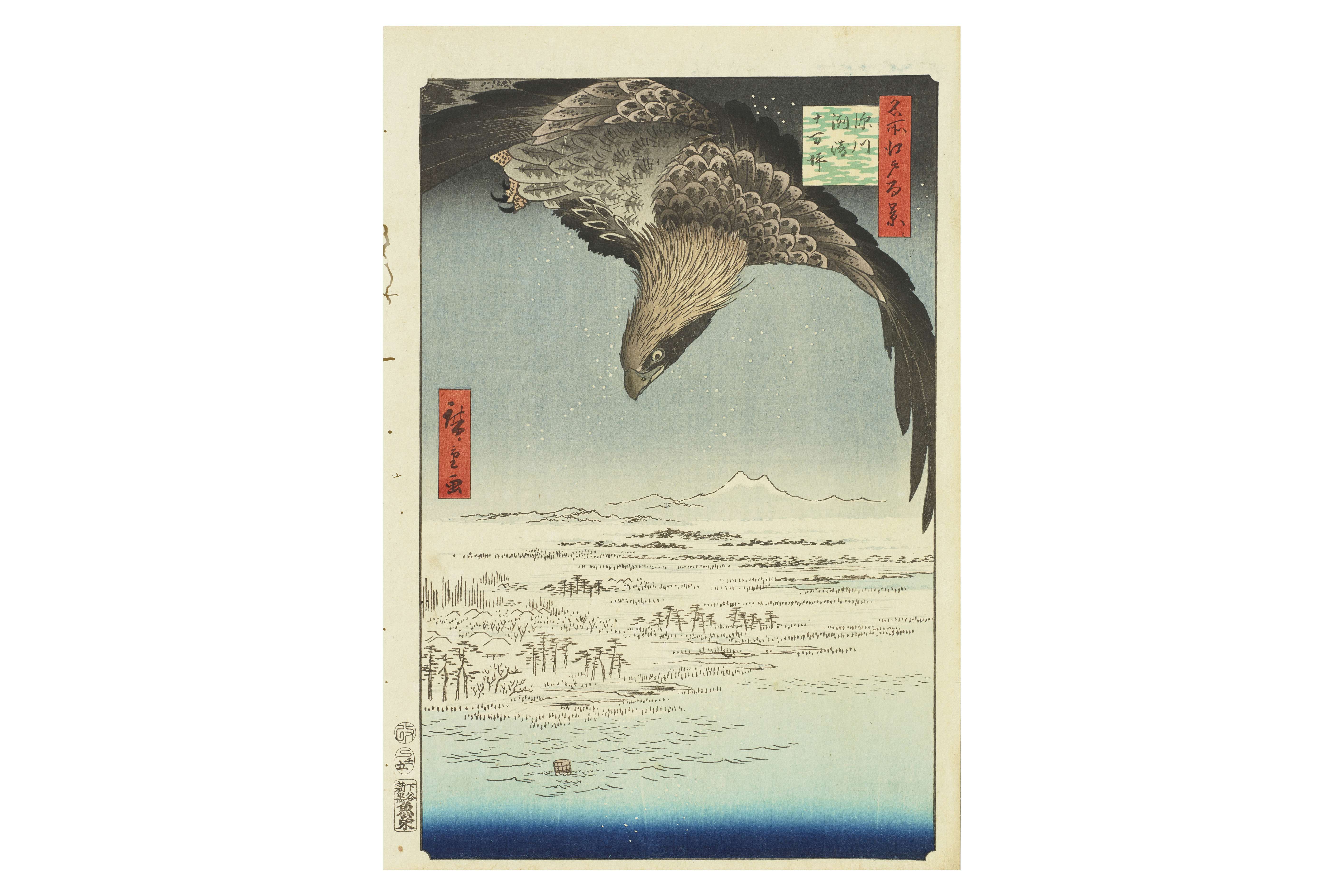 没後160年記念。歌川広重の 「名所江戸百景」全点を太田記念 美術館で