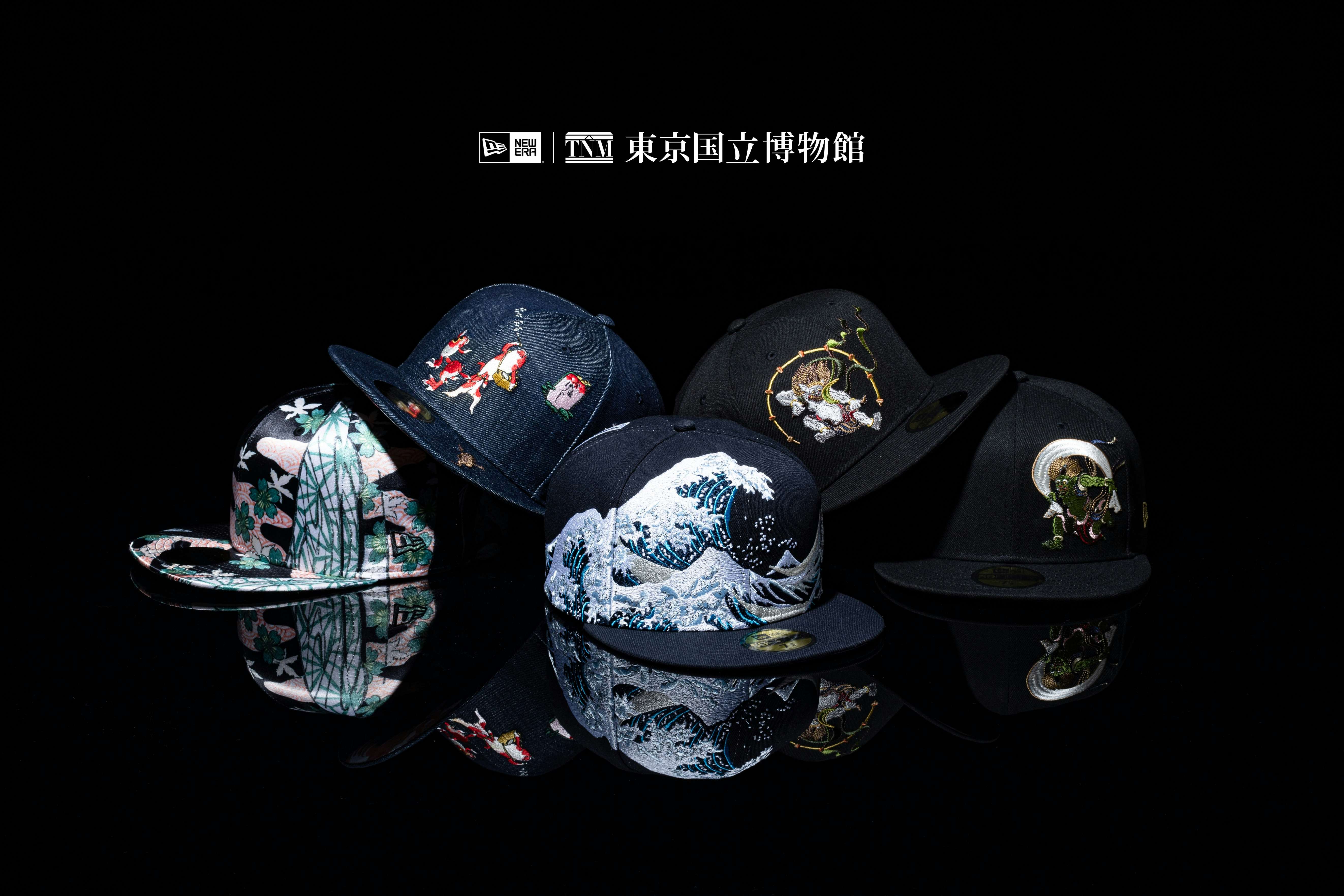東京国立博物館とニューエラがコラボ。葛飾北斎や尾形光琳の作品が