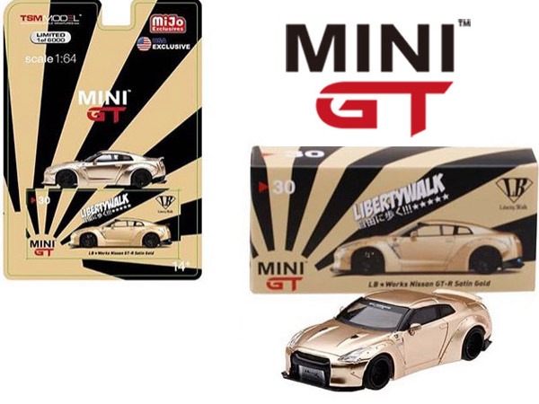 Mini GT MGT00030 Liberty Walk LB Works Nissan Skyline GT-R 1:64