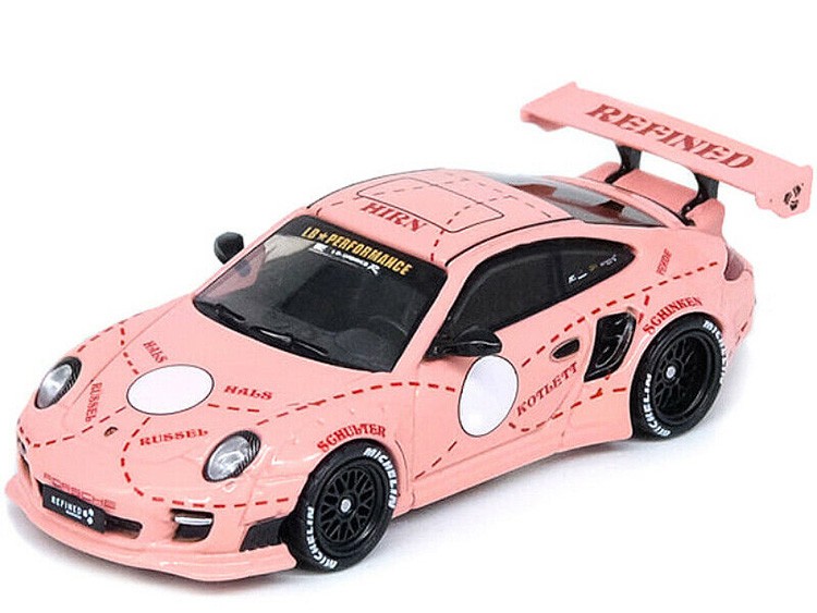 INNO 64 997LB-PIG Liberty Walk Porsche 997 Carloverdiecast 1:64