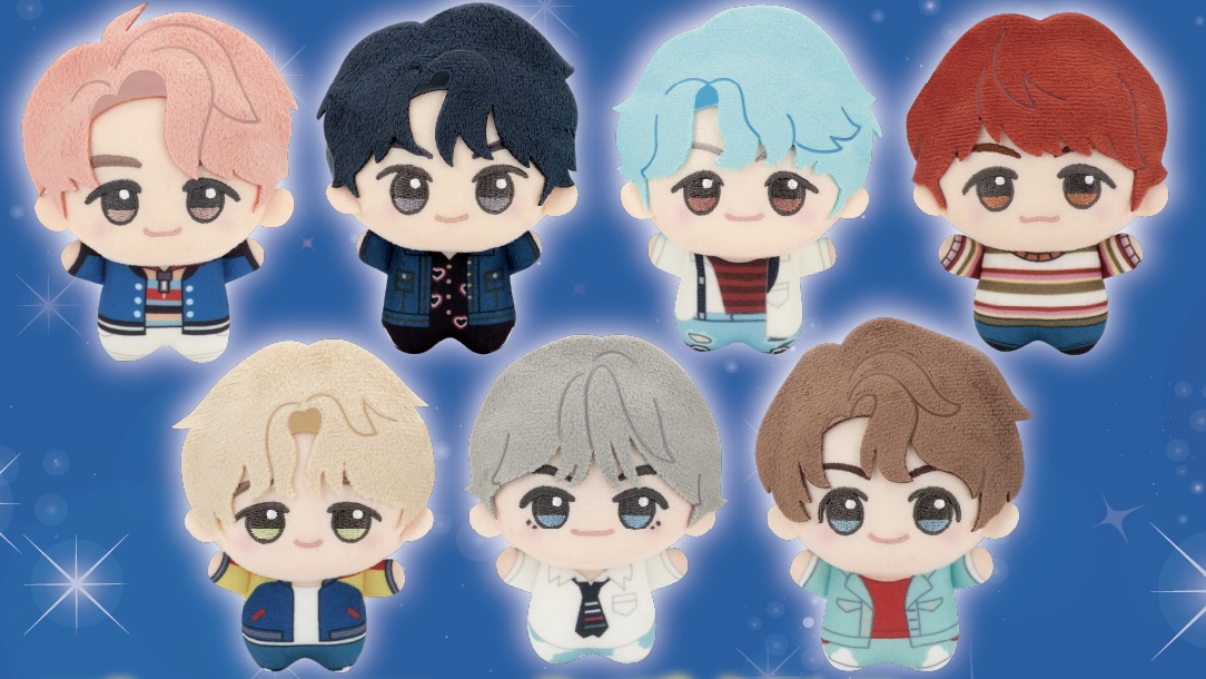 BTSの可愛いぬいぐるみ「ちびぐるみ」が発売決定！！発売日・購入方法