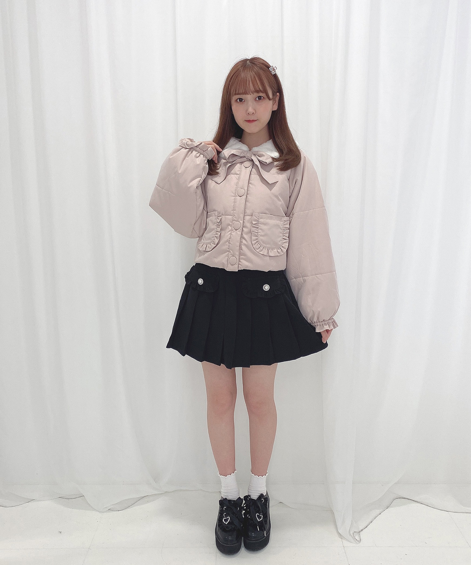 フリルポケット中綿ジャケット – BUNNY APARTMENT