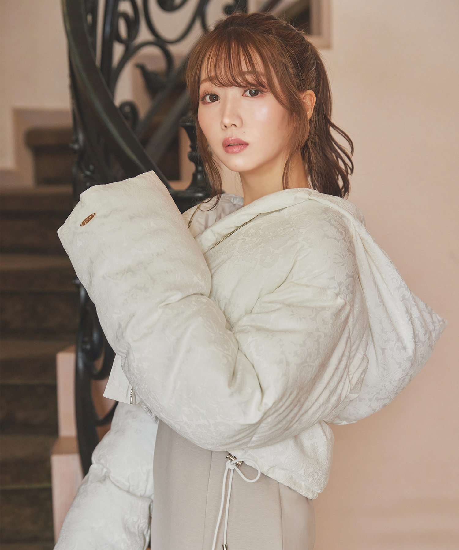 jacquard eco down jacket – BUNNY APARTMENT