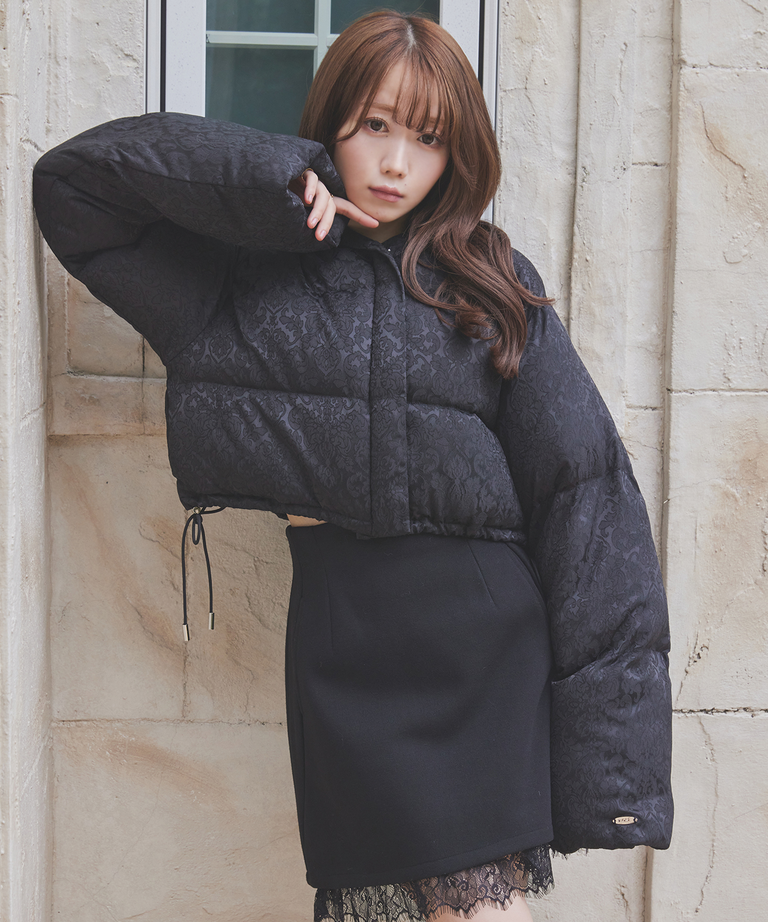 jacquard eco down jacket – BUNNY APARTMENT