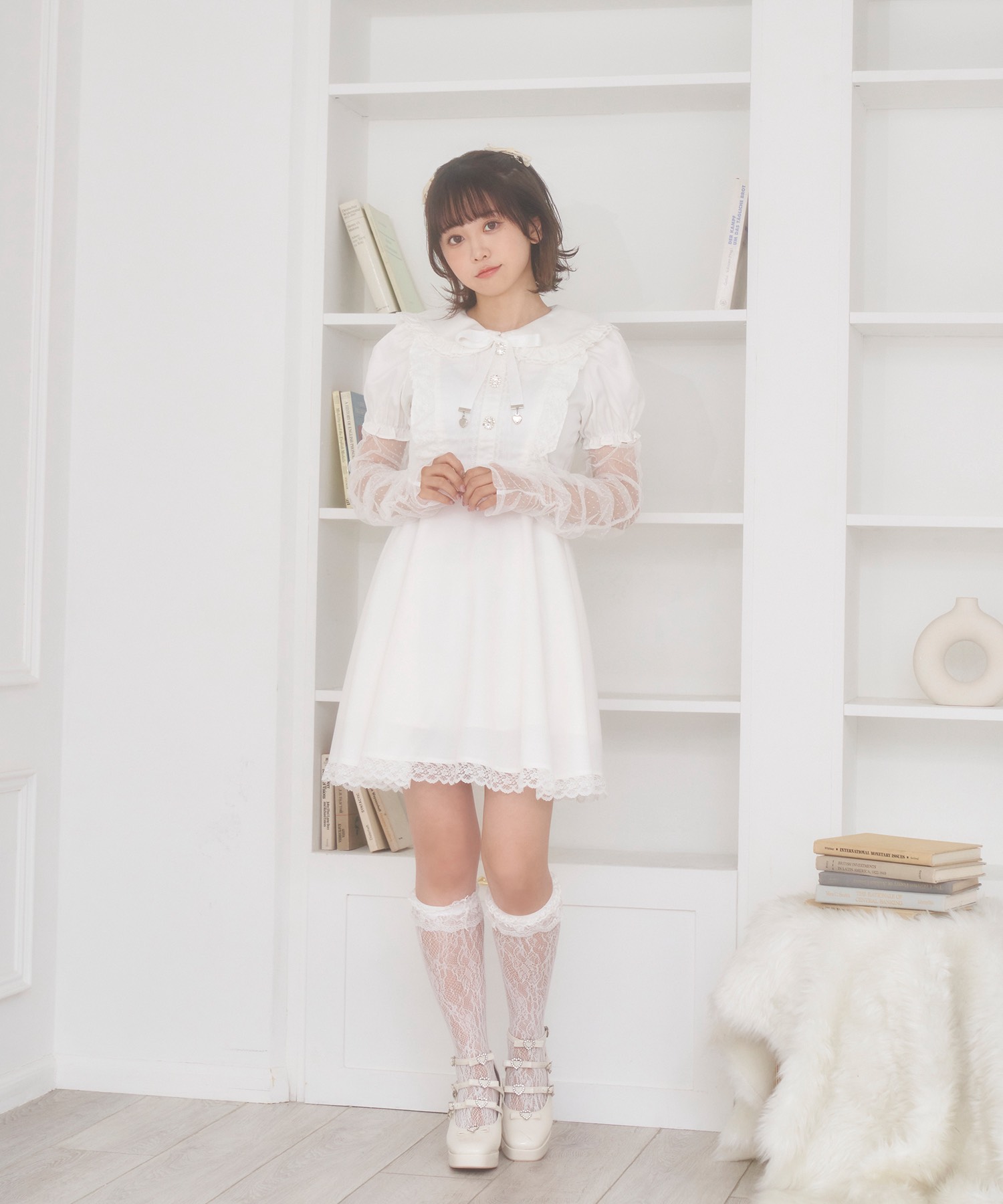 チュールスリーブワンピース – BUNNY APARTMENT