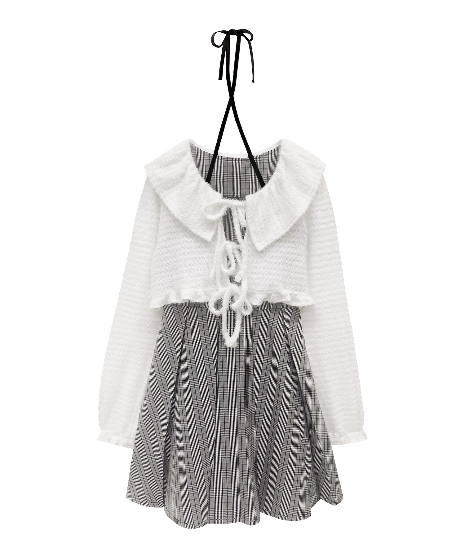 リボン付きスクエアセットアップ – BUNNY APARTMENT