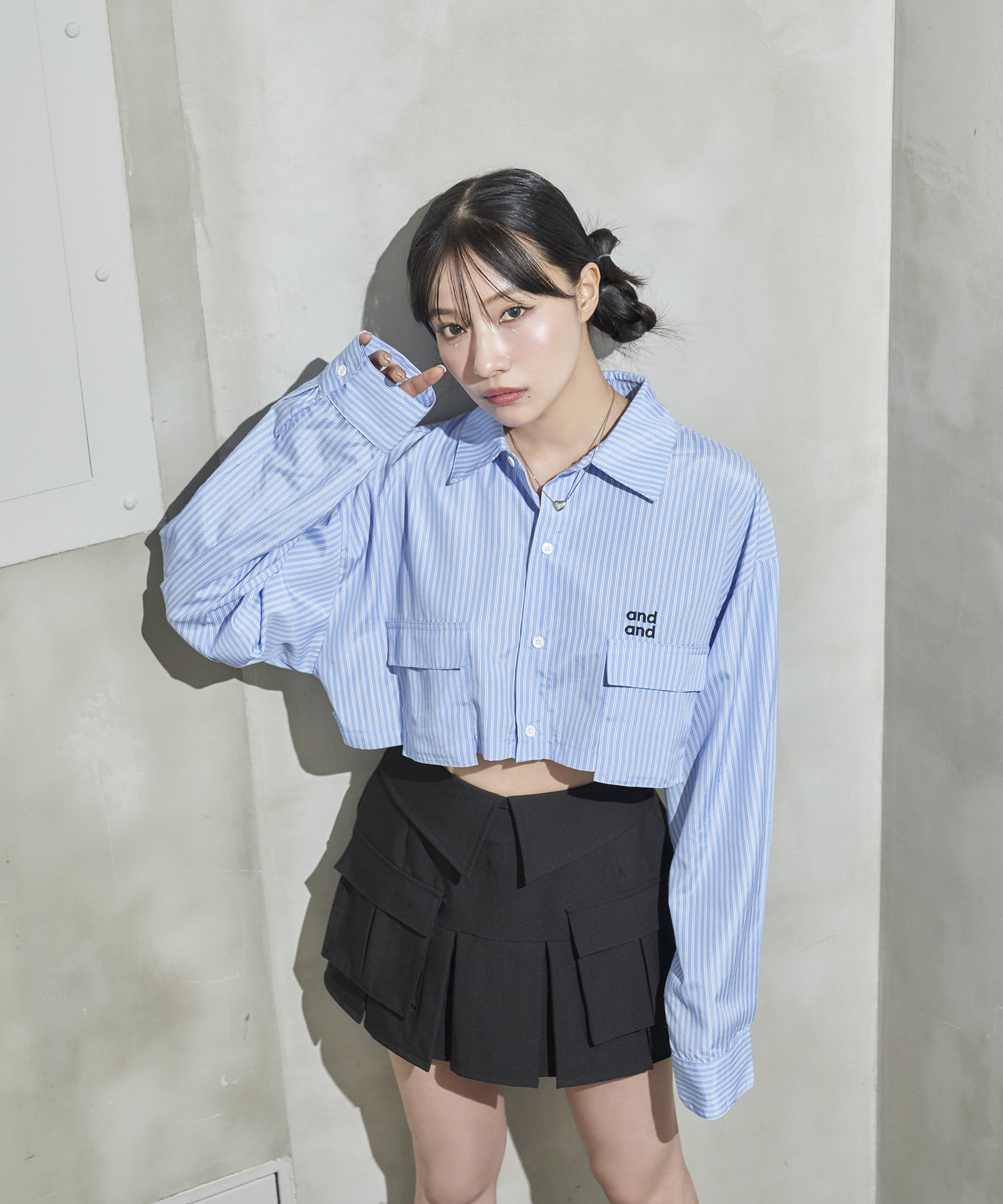 UNISEX 2WAYストライプシャツ – BUNNY APARTMENT