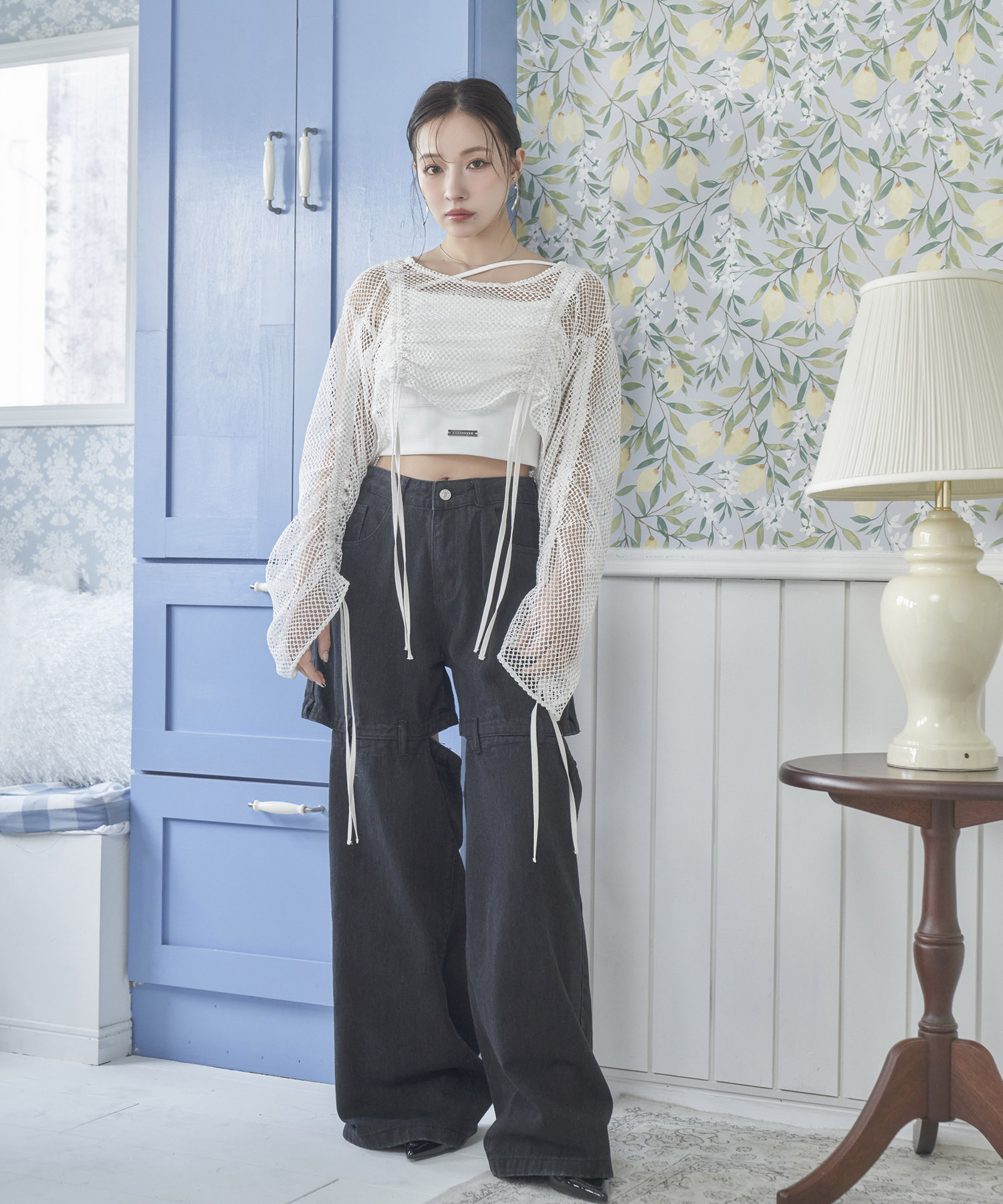 ドロストメッシュトップス – BUNNY APARTMENT