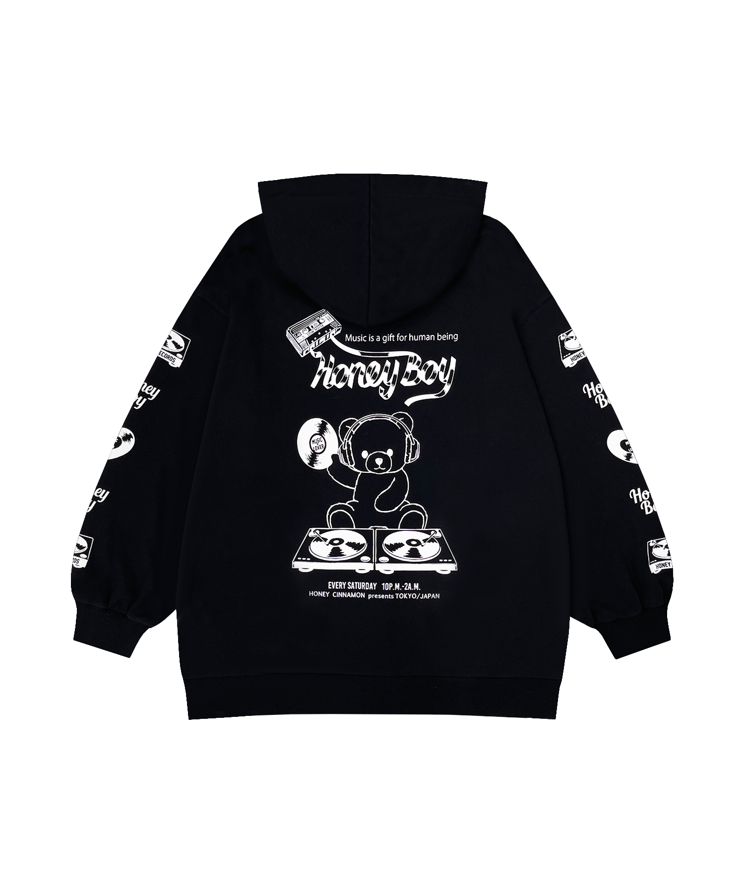 MUSIC LOVER シナモンジップパーカー – BUNNY APARTMENT