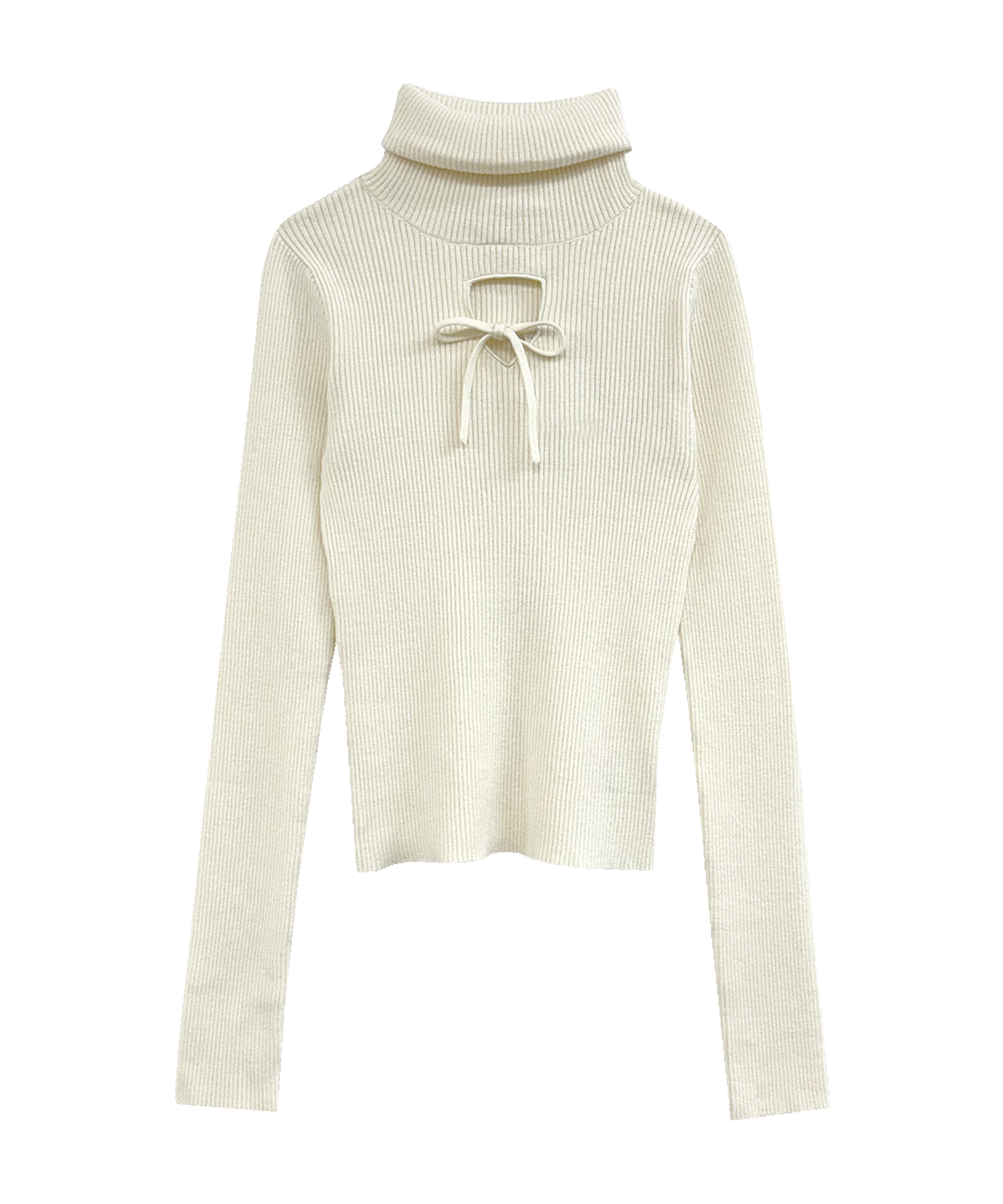 ribbon point turtle knit tops – BUNNY APARTMENT