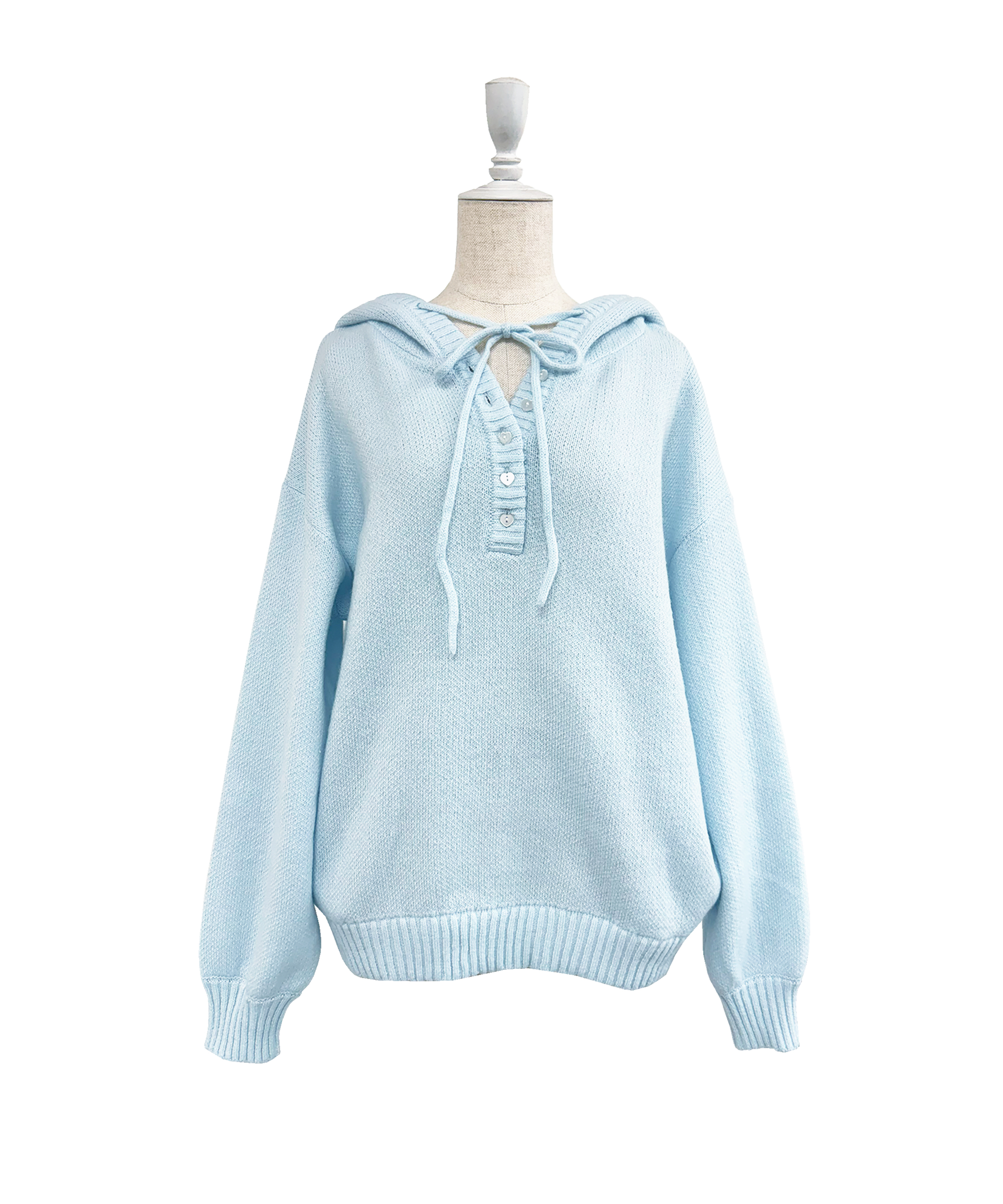 Mohair knit hoodie – BUNNY APARTMENT