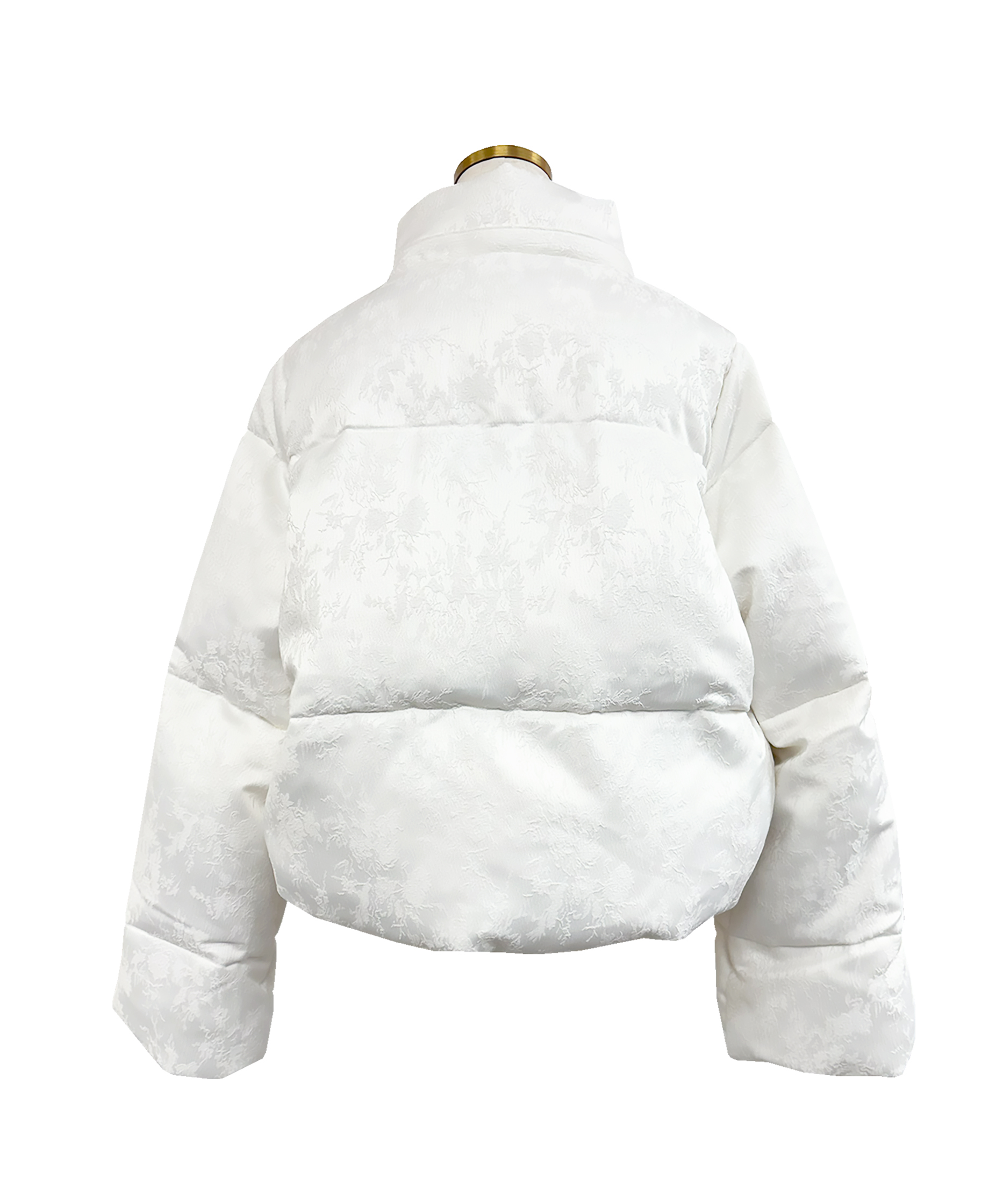 Jaquard mid-length down coat – BUNNY APARTMENT