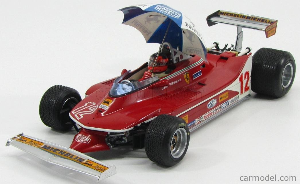 EXOTO EXO97075 Scale 1/18 | FERRARI F1 312T4 N 12 WINNER GP USA
