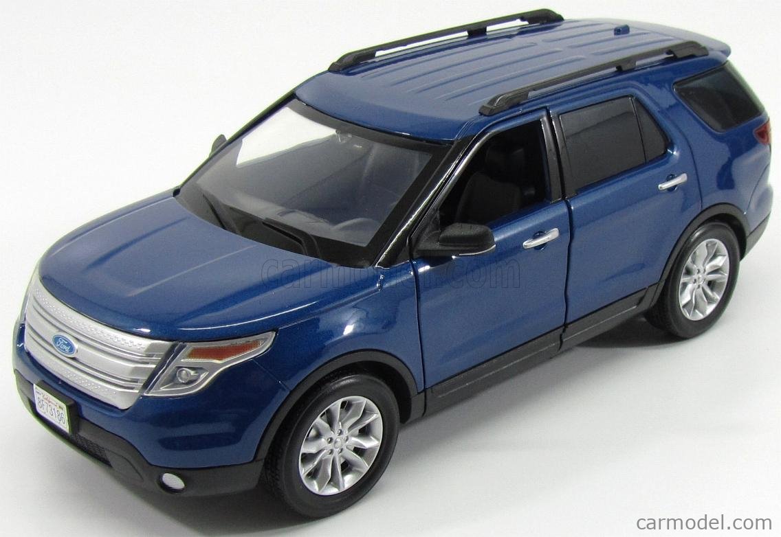 MOTOR-MAX 73186BL Scale 1/18 | FORD USA EXPLORER XLT 2015 BLUE MET