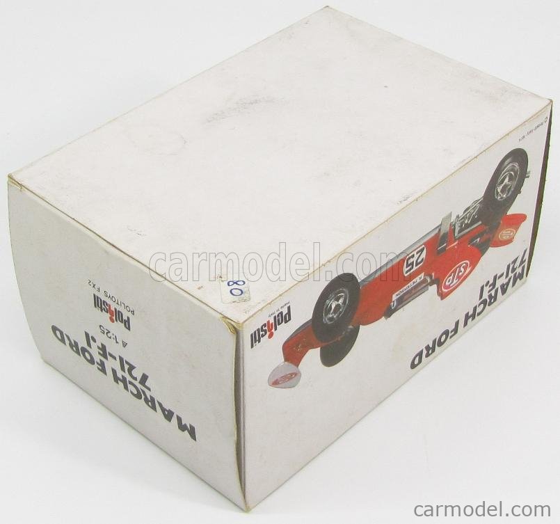 POLITOYS POLISTIL FX2 Echelle 1/25 | MARCH FORD F1 721 N 25 STP RED
