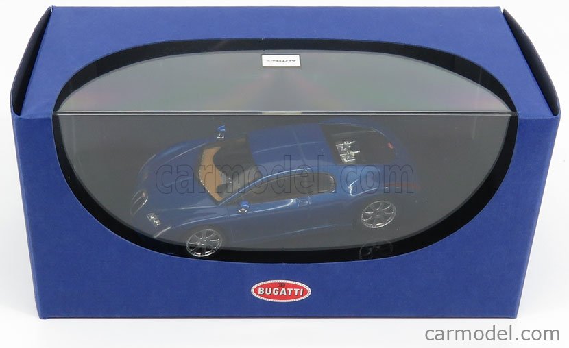 AUTOART 50911 Scale 1/43 | BUGATTI EB18.3 CHIRON 1999 BLUE MET