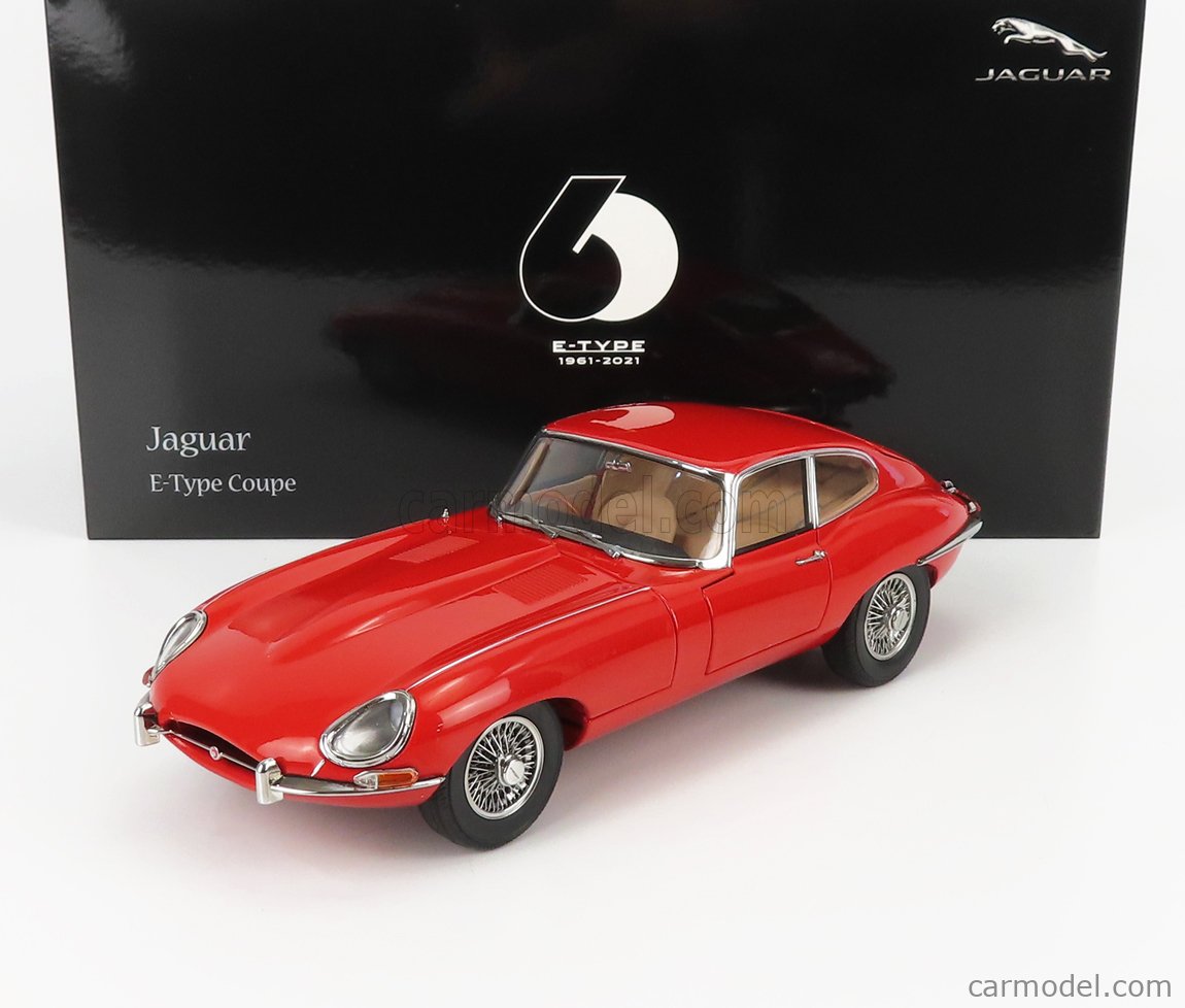 KYOSHO 08954R Masstab: 1/18 | JAGUAR E-TYPE COUPE MK1 RHD 1961 RED