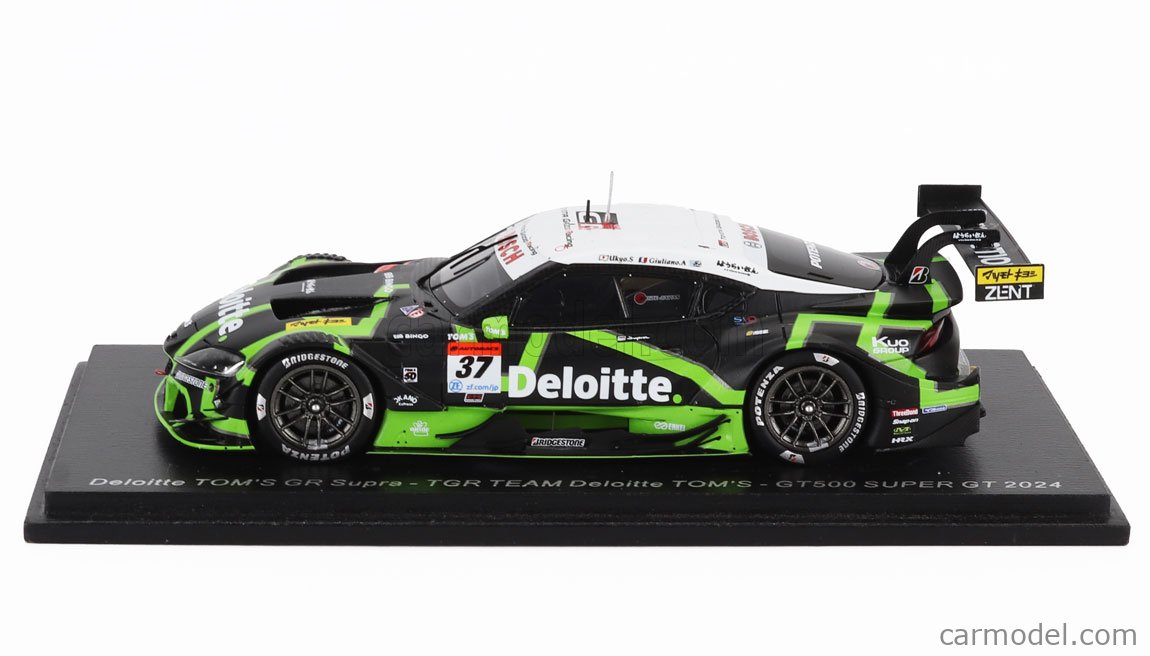 SPARK-MODEL SGT160 Scale 1/43 | TOYOTA SUPRA GR TEAM DELOITTE N 37