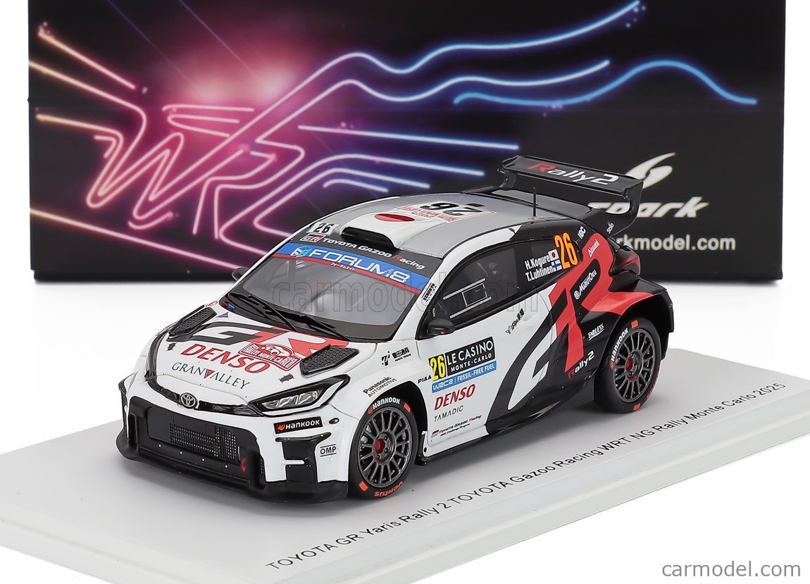 SPARK-MODEL S6899 Scale 1/43 | TOYOTA YARIS GR RALLY2 HYBRID TEAM