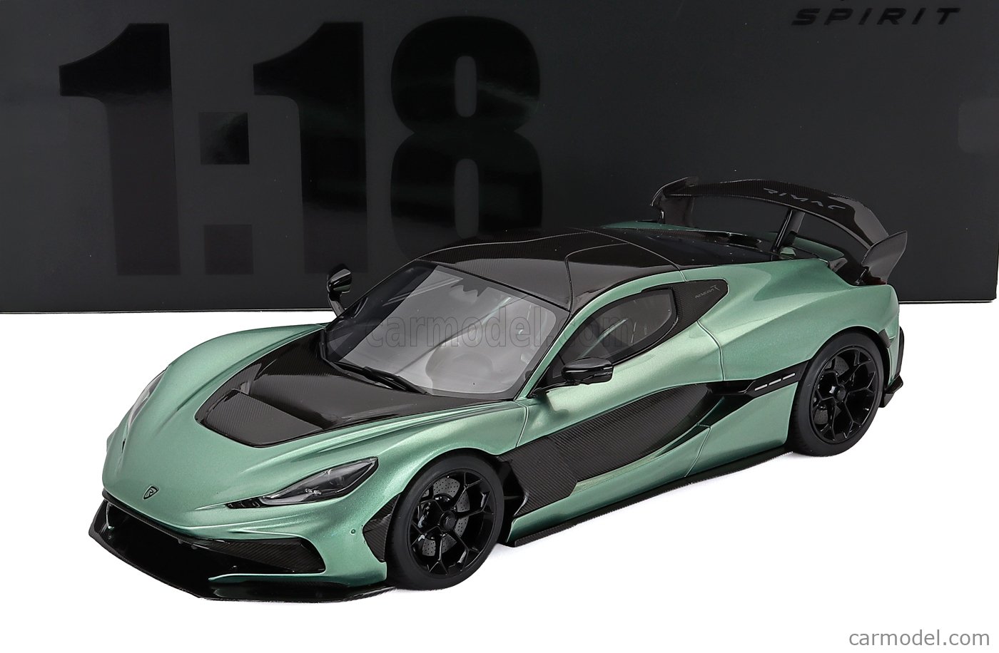 GT-SPIRIT GT547 Scale 1/18 | RIMAC NEVERA R 2024 GREEN MET