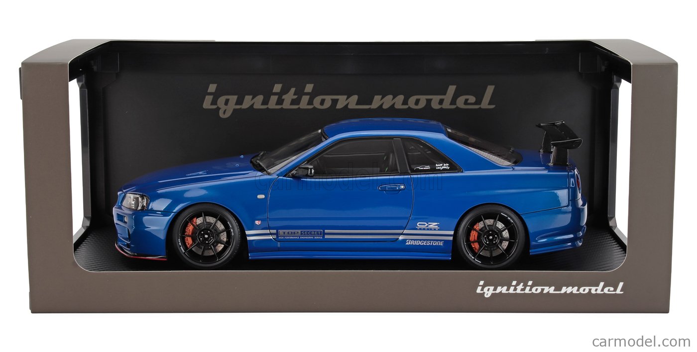 IGNITION-MODEL IG3641 Scale 1/18 | NISSAN SKYLINE 34 GT-R (BNR34